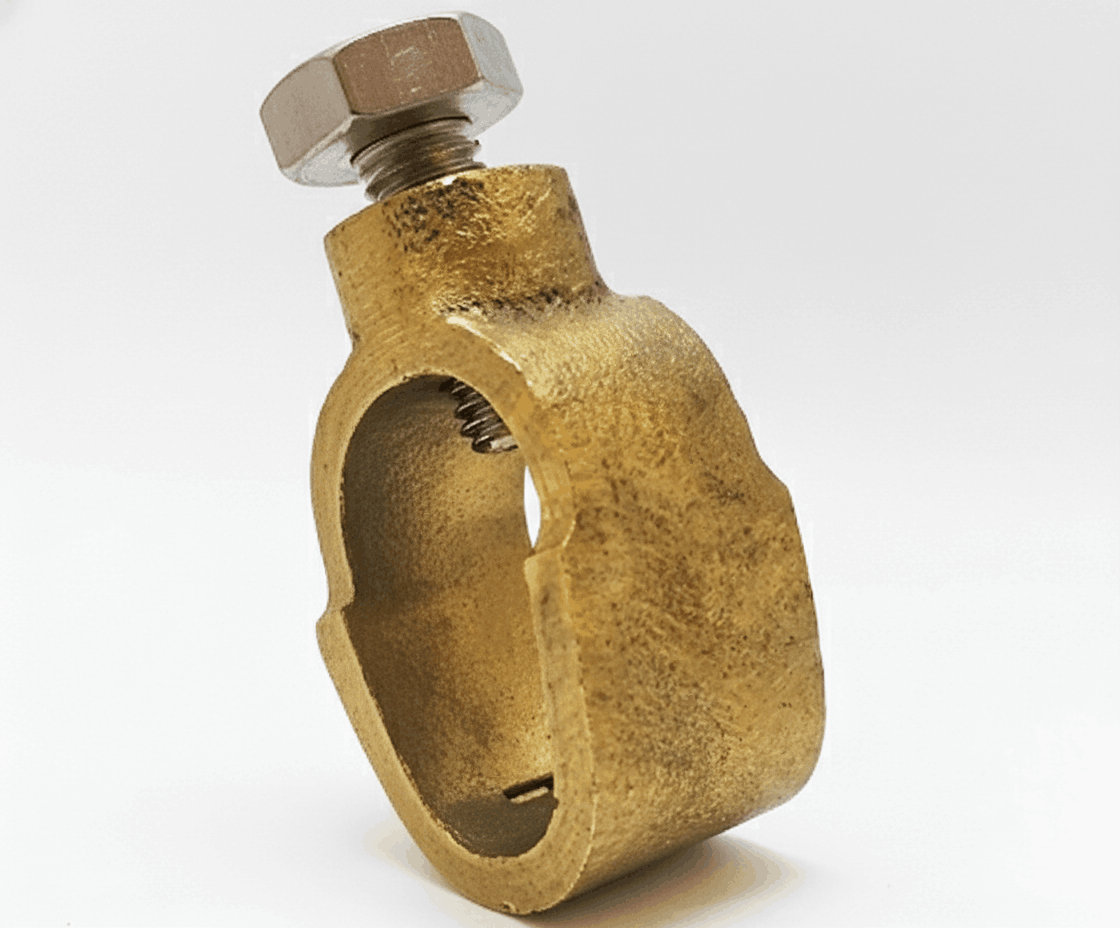 کلمپ سیم مسی به میله راد - میله ارت کلمپ سیم مسی به میله راد - میله ارت