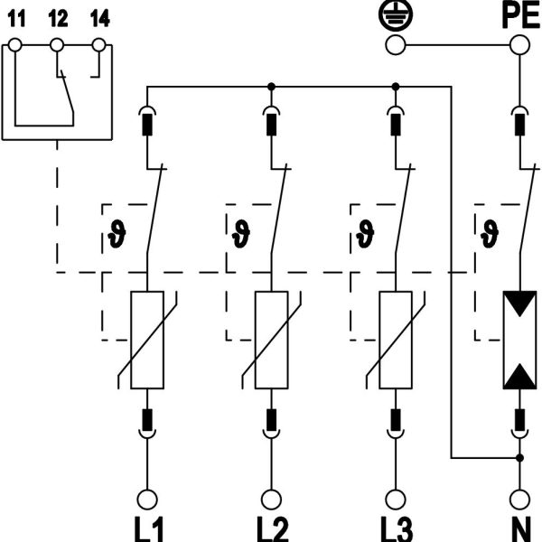 سرج ارستر ترکیبی سه فاز