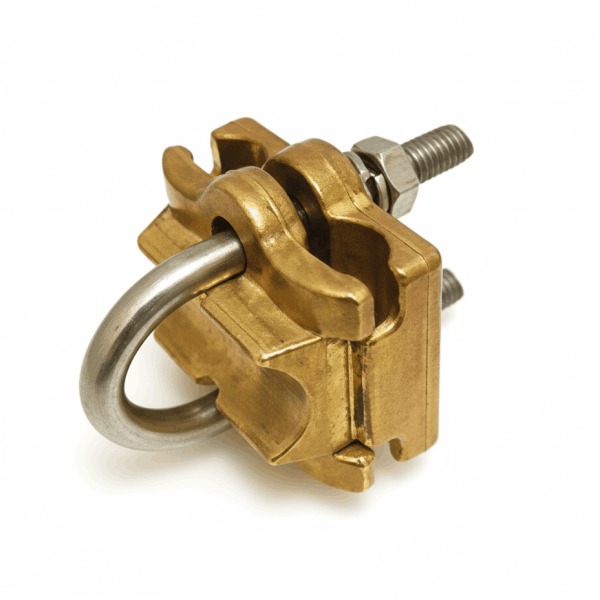 کلمپ اتصال دو سیم موازی به میله گراند