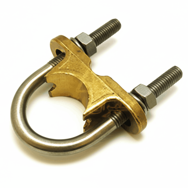 کلمپ اتصال سیم مسی به سازه فلزی و میله راد